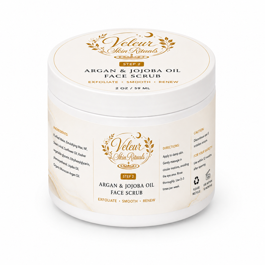 Argan & Jojoba Face Scrub