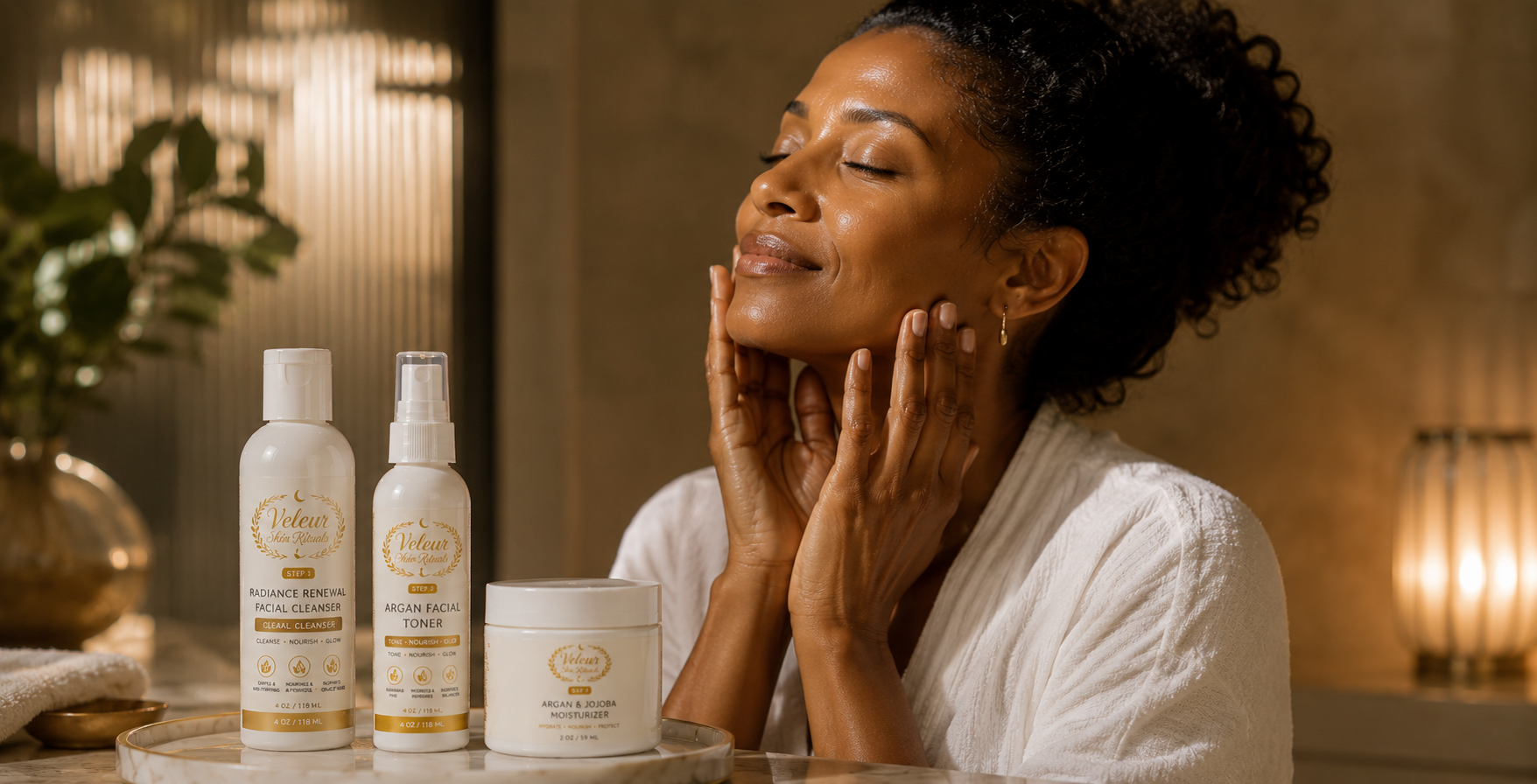 Veleur skincare ritual